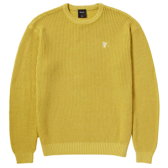 Huf Ανδρική πλεκτή μπλούζα Filmore Waffle Knit Sweater